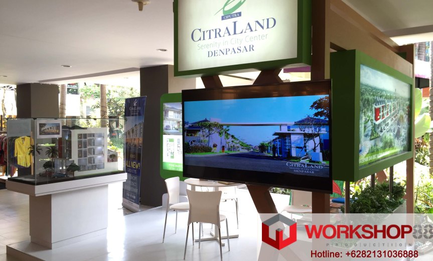 Booth Stand Contractor Bali Citraland Property Exhibition +6282131036888