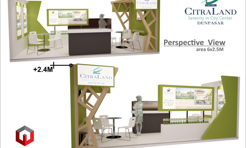 Perspective Booth Stand Bali Citrland Denpasar +6285131036888